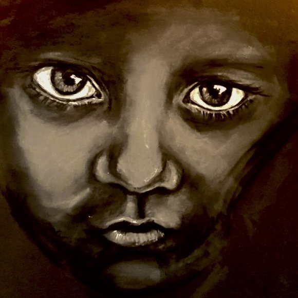 Custom Commissioned Charcoal Portrait w/ artist certificate of authenticity - Picture 9 of 12